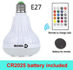 12W LED Bulb with built in Bluetooth Speaker