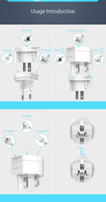 INTEGRATED UNIVERSAL TRAVEL ADAPTER