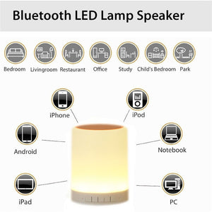 LED Night Lamp inbuilt Bluetooth Speaker