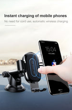 CraLae™ Wireless Charging Phone Holder (Suction Mount)