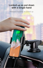 CraLae™ Wireless Charging Phone Holder (Suction Mount)