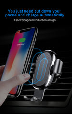 CraLae™ Wireless Charging Phone Holder (AirVent Mount)