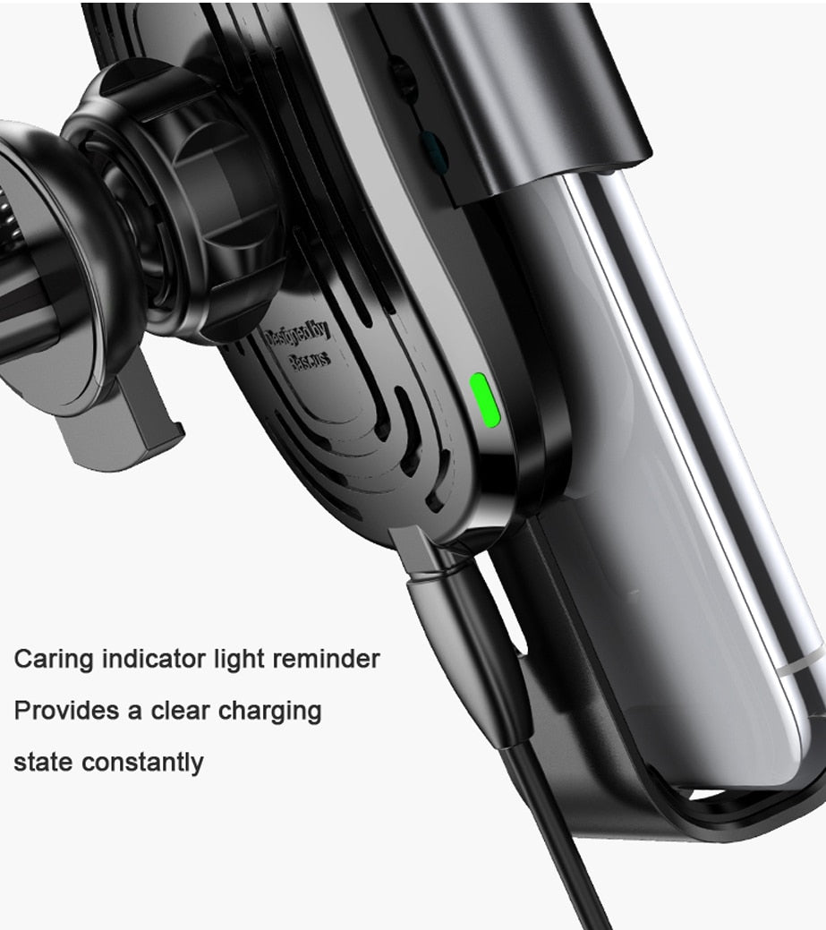 CraLae™ Wireless Charging Phone Holder (AirVent Mount)