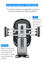 CraLae™ Wireless Charging Phone Holder (AirVent Mount)