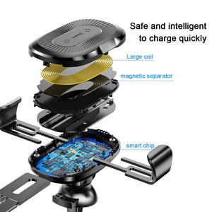 CraLae™ Wireless Charging Phone Holder (AirVent Mount)