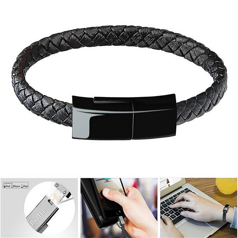 Leather Charging Bracelet