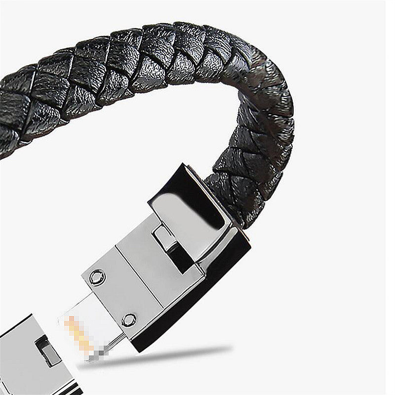 Leather Charging Bracelet