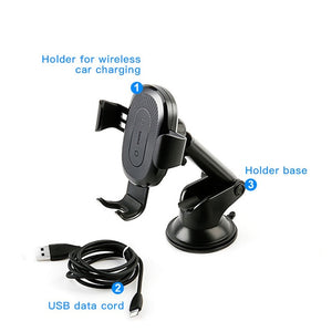 CraLae™ Wireless Charging Phone Holder (Suction Mount)