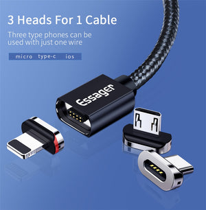 ESSAGER 1M Magnetic Charging Cable