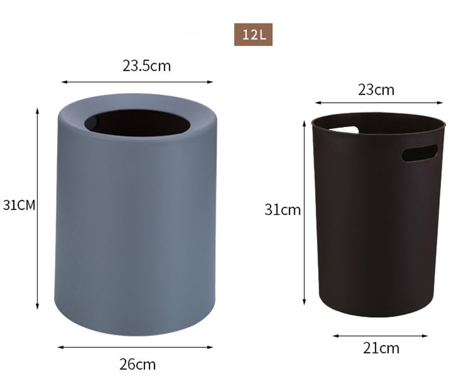 Nordic Double Layer Garbage Bin